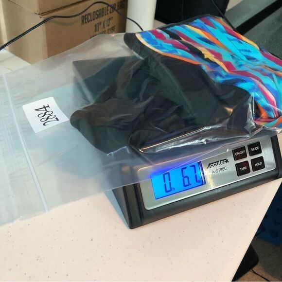 Swimsuits for All High Rise Swim Bottom Womens 18W Black Multicolored Vibrant - Picture 6 of 6